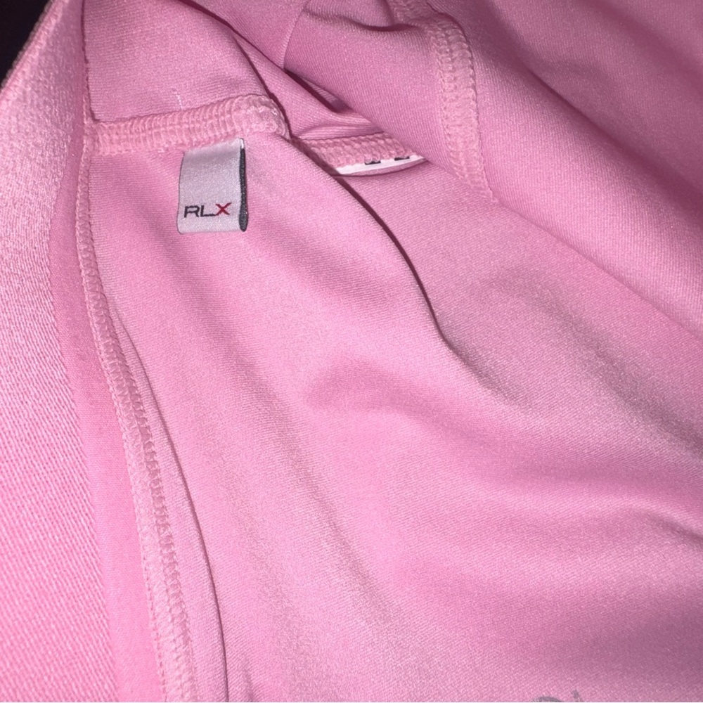 RLX Ralph Lauren Skort Women’s XL Pink Golf Tennis Athletic Performance Pockets - Picture 8 of 12